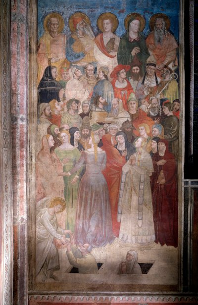 Resurrezione degli eletti (dalla Divina Commedia di Dante) da Nardo di Cione Orcagna