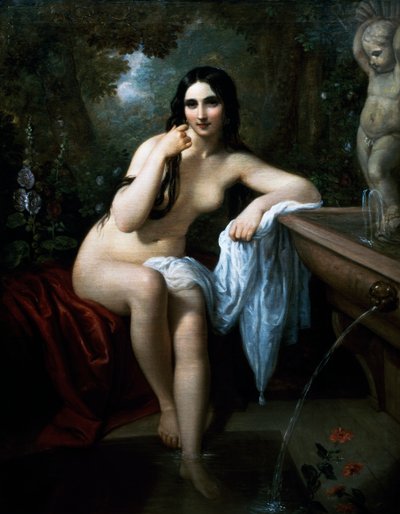 Ninfa al bagno da Natale Schiavoni