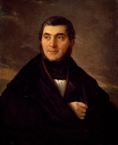 Ritratto di Sante Giacomelli, di Natale Schiavoni, ca 1830 da Natale Schiavoni