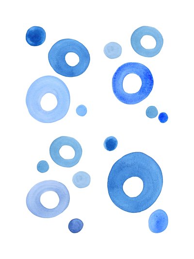 Bolle blu da Natalie Bruns