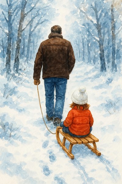 Passeggiata invernale per genitori e bambini da Natalie Bruns