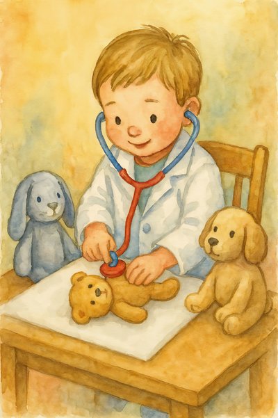 La visita dal piccolo dottore da Natalie Bruns