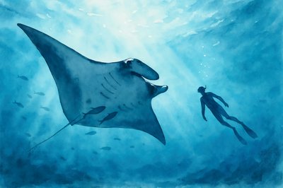 Incontro con una manta da Natalie Bruns