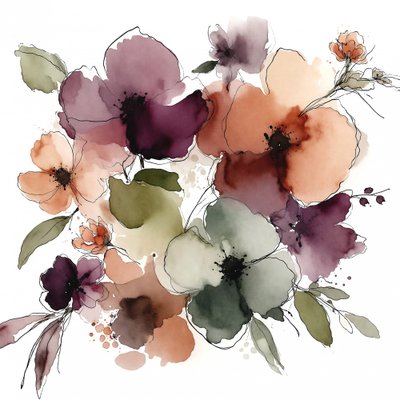 Bouquet floreale dai toni tenui da Natalie Bruns
