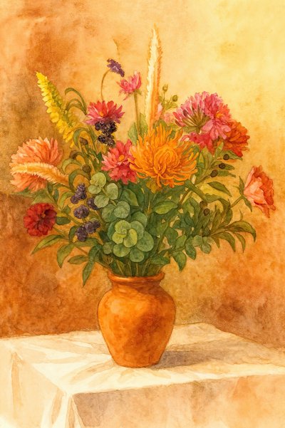 Mazzo autunnale in stile rustico da Natalie Bruns