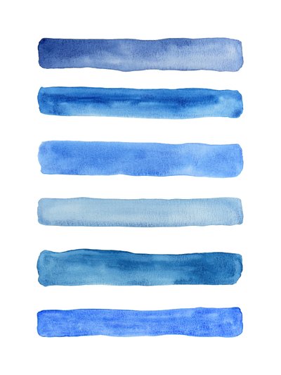 Sereno blu sfumato da Natalie Bruns