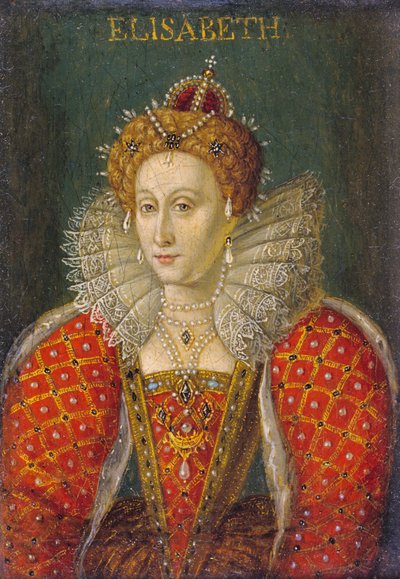 Miniatura a olio della Regina Elisabetta I d