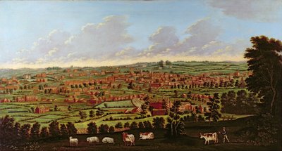 Veduta di Leeds, c.1800 da Nathan Theodore Fielding