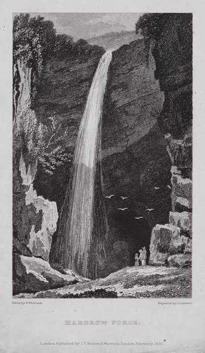 Hardrow Force da Nathaniel (after) Whittock