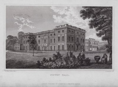 Newby Hall da Nathaniel (after) Whittock