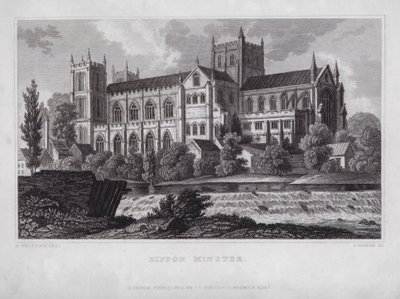 Rippon Minster da Nathaniel (after) Whittock
