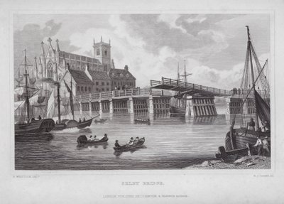 Ponte di Selby da Nathaniel (after) Whittock