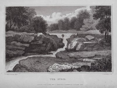 The Strid da Nathaniel (after) Whittock