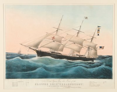 Clipper Ship da Nathaniel Currier