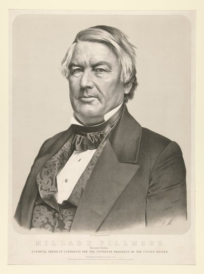 Millard Fillmore, tredicesimo presidente da Nathaniel Currier