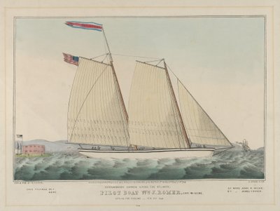 Barca pilota William J. Romer, capitano McGuire, in partenza per l