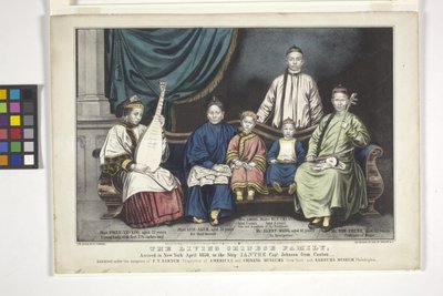 La famiglia cinese vivente da Nathaniel Currier