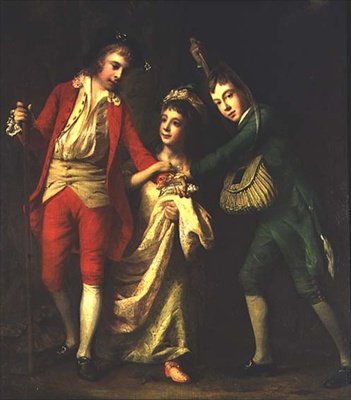 James, John e Henrietta Maria, figli di Sir Henry Erskine di Alva da Nathaniel Dance Holland