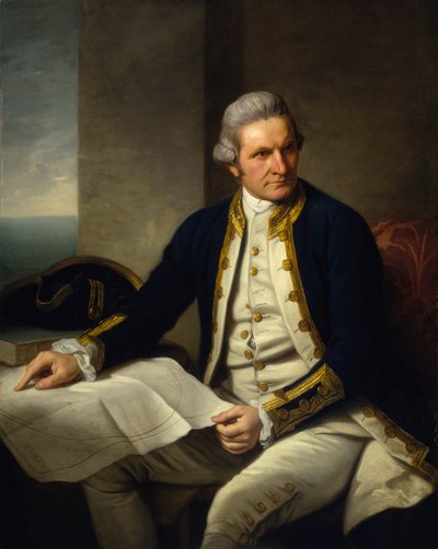 Capitano James Cook da Nathaniel Dance