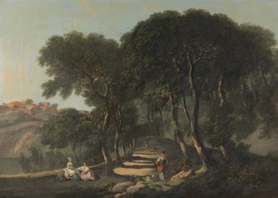 Veduta vicino a Roma da Nathaniel Dance