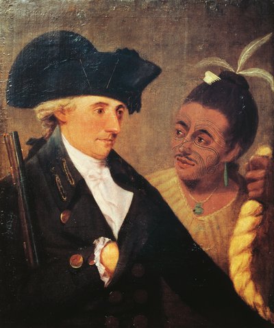 Ritratto del Capitano Charles Clerke (1741-1779), capitano inglese e compagno di viaggio di James Cook (1728-1779). Dipinto di Nathaniel Dance-Holland (1735-1811) da Nathaniel Dance Holland
