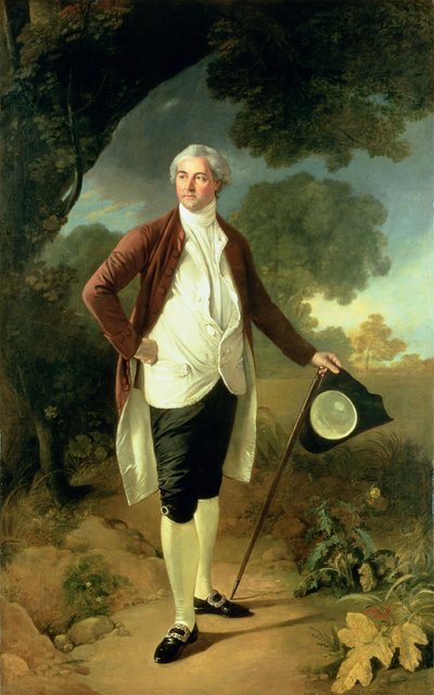 Ritratto di David Garrick da Nathaniel Dance Holland