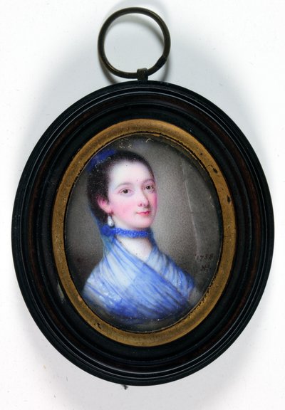 Lady Henrietta Cavendish Bentinck, poi Contessa di Stamford da Nathaniel Hone