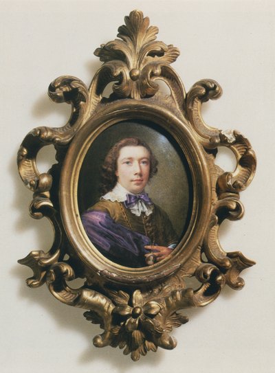 Autoritratto con pendente da Nathaniel Hone