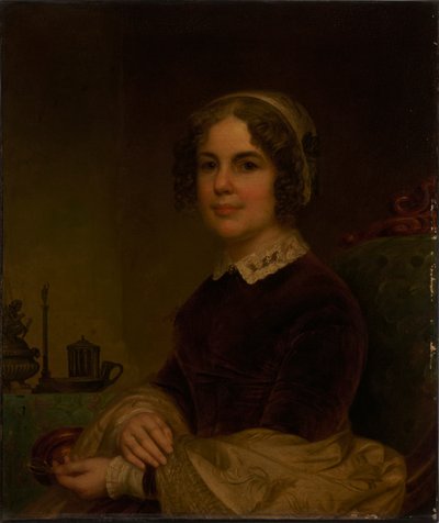 Caroline Mary Leffingwell Street (1790) da Nathaniel Jocelyn