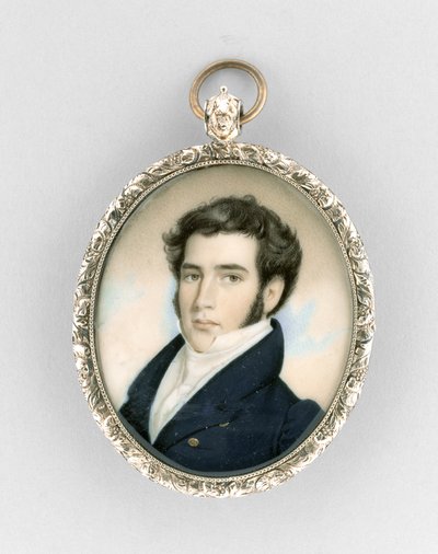 Ritratto di un uomo, c.1825 da Nathaniel Jocelyn