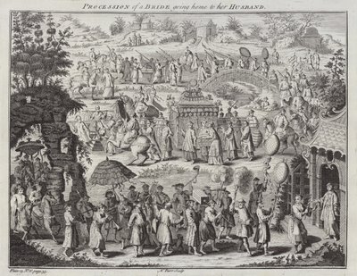 Processione di una Sposa che Va a Casa del Marito da Nathaniel Parr