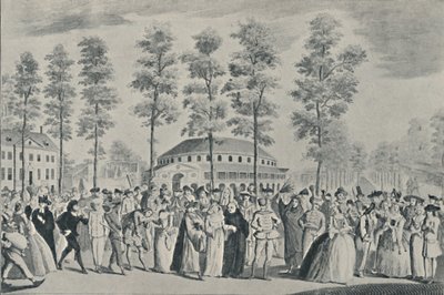 Il ballo del Giubileo ai Giardini di Ranelagh, 26 aprile 1749, 1920 da Nathaniel Parr