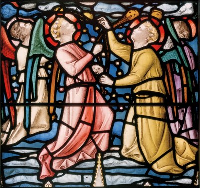 Tre Angeli Incensanti (dettaglio da Cristo in Maestà) da Nathaniel Westlake