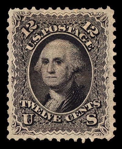 12c Washington singolo, 1861 da National Bank Note Company