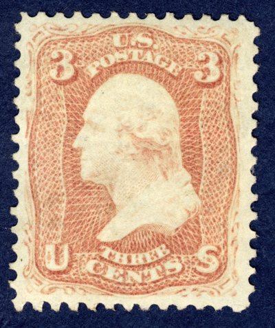 Washington da 3 centesimi, 1861 da National Bank Note Company