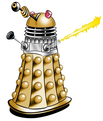 Dalek - illustrazione a fumetti da Neale Osborne