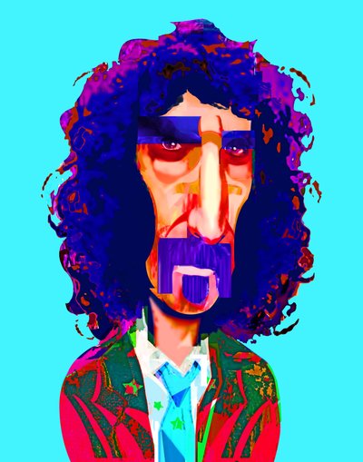 Frank Zappa, 2021 (digital) da Neale Osborne