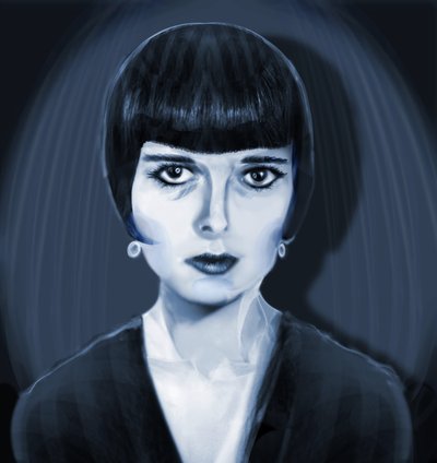 Louise Brooks, 2021 (digitale) da Neale Osborne