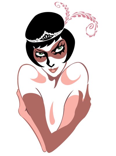 Flapper Mascherata, 2016 da Neale Osborne