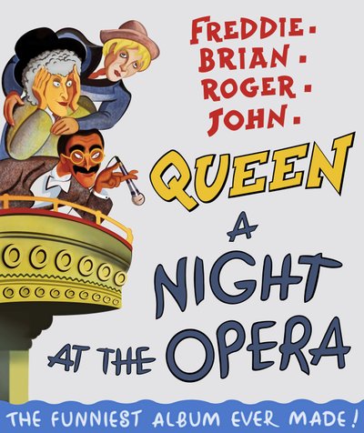 Queen: A Night at the Opera (poster) da Neale Osborne