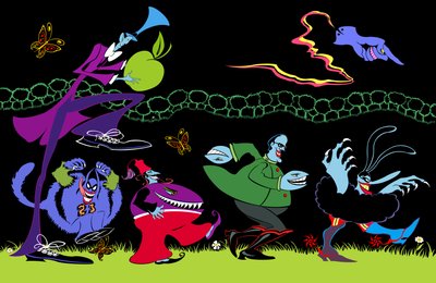I Blue Meanies, 2023 da Neale Osborne