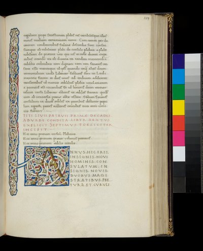 Ms 346. Livio, Ab Urbe Condita da Neapolitan School