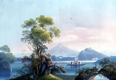 Napoli: Una Vista del Vesuvio da Neapolitan School