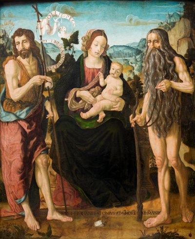 Vergine e Bambino tra San Giovanni Battista e Sant