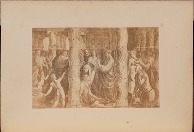 Pietro e Giovanni curano lo zoppo alla Porta Bella del Tempio da Negretti and Zambra