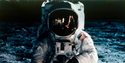 Buzz Aldrin sulla Luna, missione Apollo 11 da Neil Armstrong