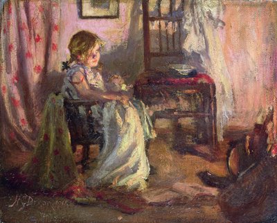 Accanto al caminetto da Nellie Gertrude Dixon