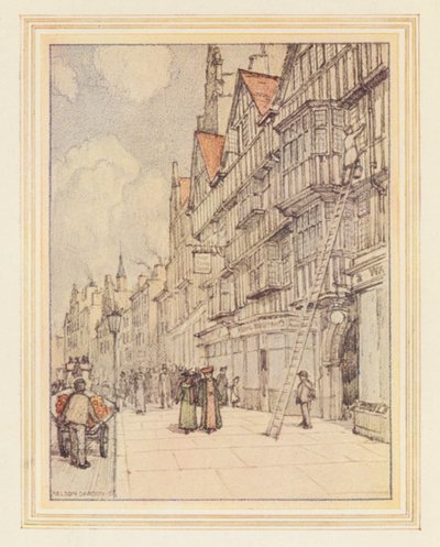 Staple Inn da Nelson Dawson