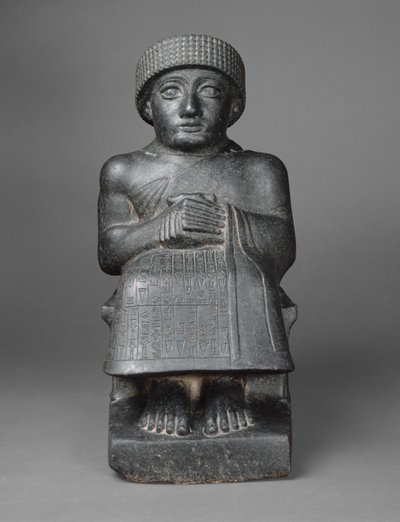 Statua di Gudea, c.2090 a.C. da Neo Sumerian