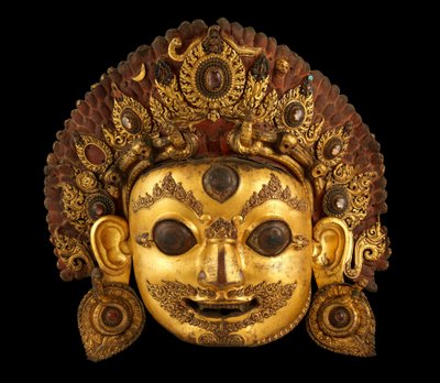 Testa di Bhairava, c. XVI secolo da Nepalese School